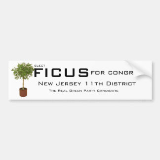 Adesivo Para Carro FICUS, para o congresso