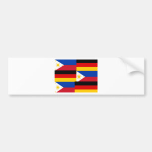 ADESIVO PARA CARRO FILIPINO-ALEMÃO
