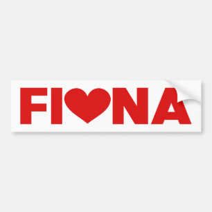 Adesivo Para Carro Fiona Love