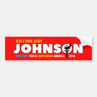 Adesivo Para Carro FIRETRUCK 2016 do libertário de Gary Johnson