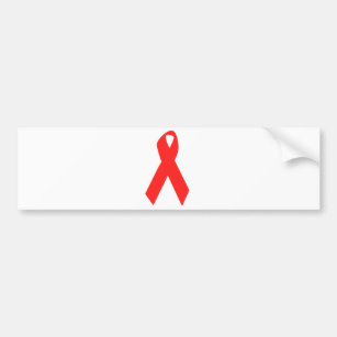 ADESIVO PARA CARRO FITA DA CONSCIÊNCIA/AIDS DO HIV