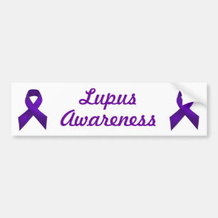 Adesivo Para Carro Fita do roxo da consciência do lúpus