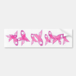 Adesivo Para Carro Fitas de câncer de mama cor-de-rosa