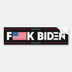 Adesivo Para Carro FJB engraçada anti Biden pro Trump American flag 