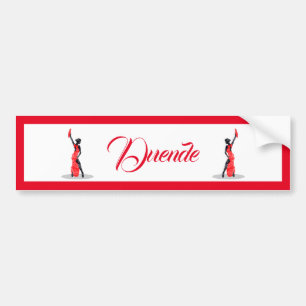 Adesivo Para Carro Flamenco Dancer Duende