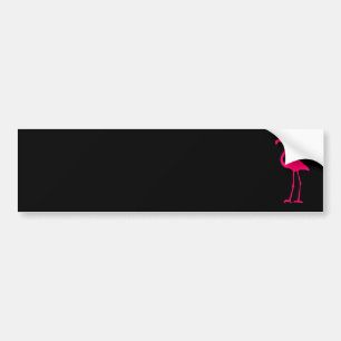 Adesivo Para Carro Flamingo cor-de-rosa brilhante