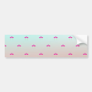 Adesivo Para Carro Flamingos Rosa Adoráveis Enamorados