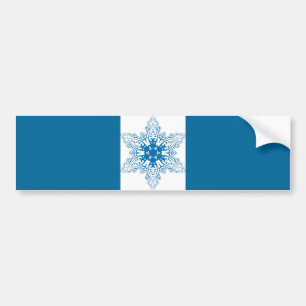 Adesivo Para Carro floco de neve