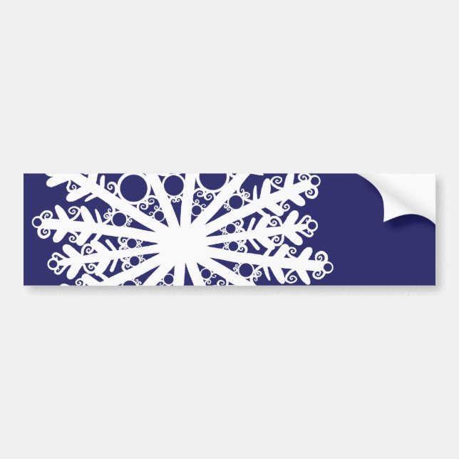 Adesivo Para Carro Floco de neve mim (Frente)