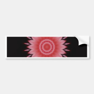 Adesivo Para Carro Flor Mandala a rosa