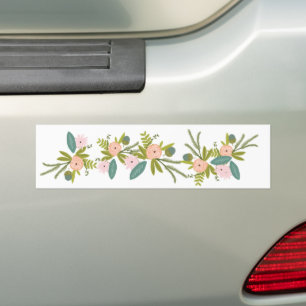 Adesivo Para Carro Floral e Fauna