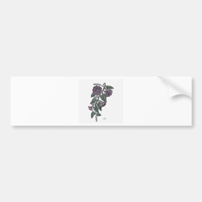 Adesivo Para Carro Flores de rendas (Frente)