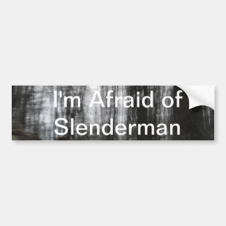 Adesivo Para Carro Floresta de Slenderman