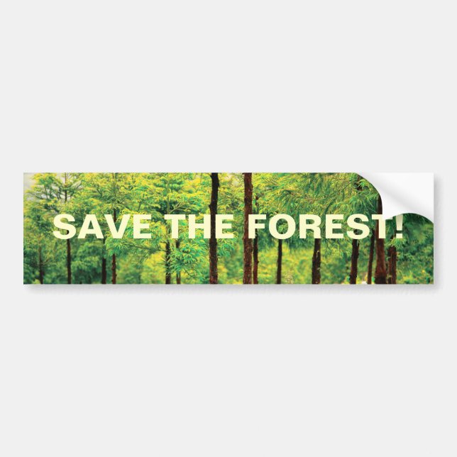 Adesivo Para Carro Florestas de Cedar Japonês (Frente)