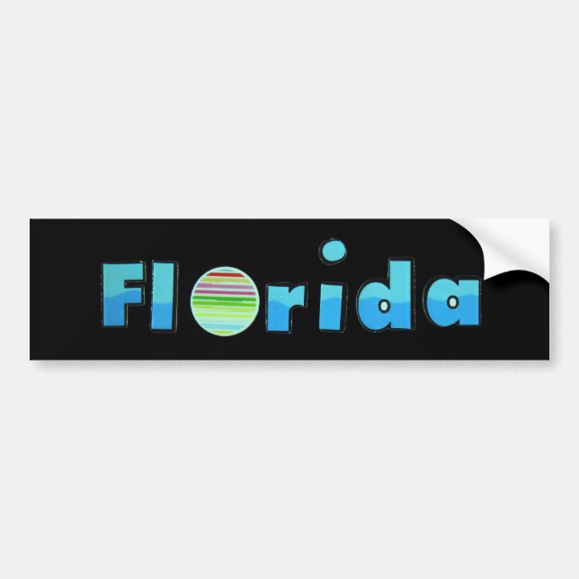 Adesivo Para Carro Florida (Frente)