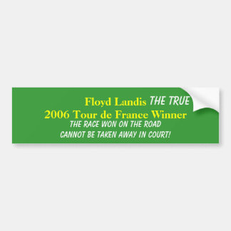 Adesivo Para Carro Floyd Landis Tour de France 2006 W… -