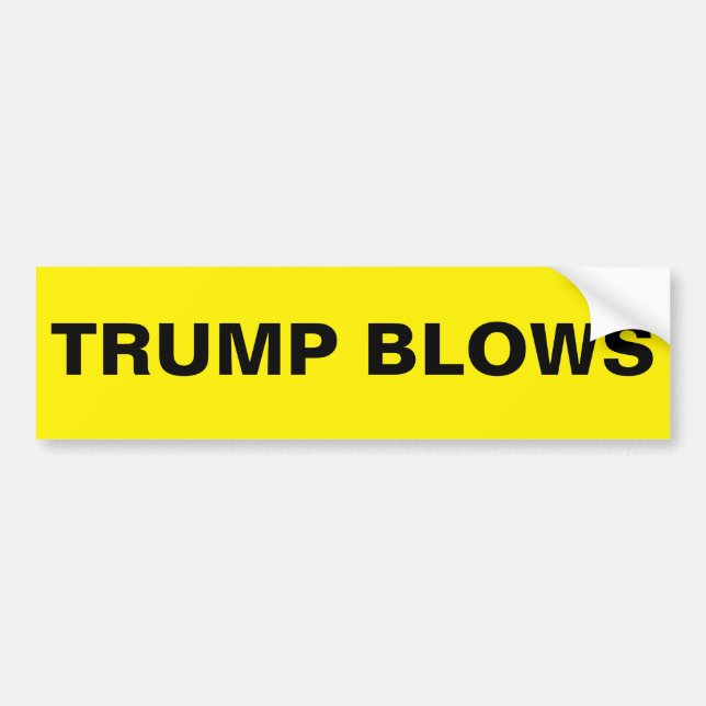 ADESIVO PARA CARRO FLUXOS DE TRUMP (Frente)
