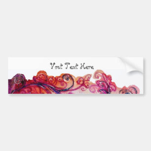 Adesivo Para Carro FLUXOS QUÍMICOS branco roxo, rosa-claro