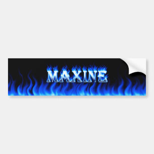 Adesivo Para Carro Fogo de Maxine e projeto azuis do autocolante no