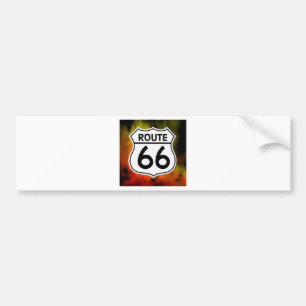 Adesivo Para Carro fogo do protetor da rota 66