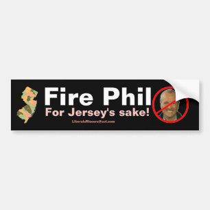 Adesivo Para Carro Fogo Phil Murphy… para a causa do jérsei!