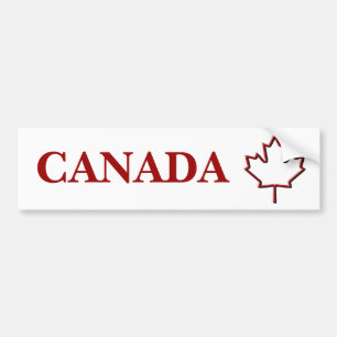 Adesivo Para Carro Folha de bordo canadense gravada