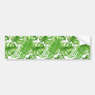 Adesivo Para Carro Folhas tropicais