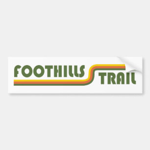 Adesivo Para Carro Foothills Trail Carolina do Norte Carolina do Sul