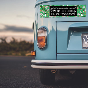 Adesivo Para Carro Forjando Mushroom Hunter Fungi Funny Original