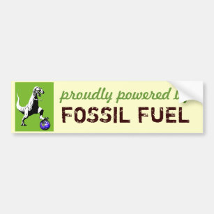Adesivo Para Carro Fóssil abastecido