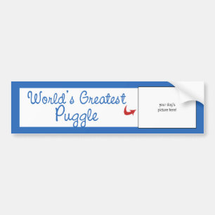 Adesivo Para Carro Foto feita sob encomenda! Mundos o grande Puggle