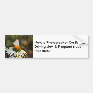 Adesivo Para Carro Fotógrafo no conselho