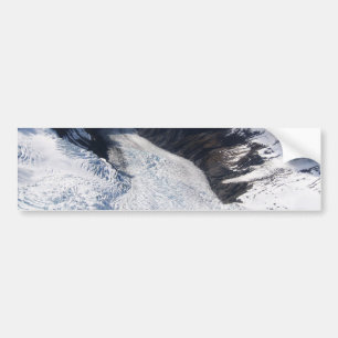Adesivo Para Carro Franz Josef Glacier Aerial View, Nova Zelândia
