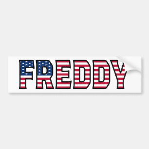 Adesivo Para Carro Freddy Name Vorname USA Aufkleber Sticker Auto