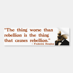 Adesivo Para Carro Frederick Douglass na rebelião