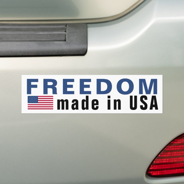 Adesivo Para Carro Free USA Bumper Sticker (No carro)