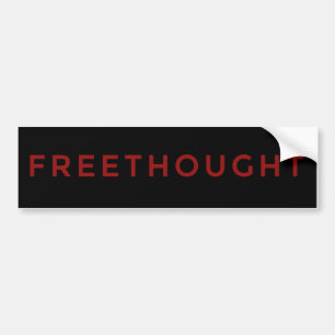 Adesivo Para Carro Freethought céptico Bumperstickers
