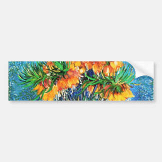 Adesivo Para Carro Fritillarias em cobre Vase Van Gogh de arte