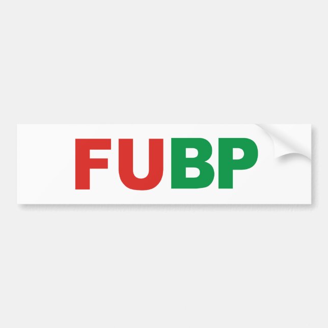 ADESIVO PARA CARRO FUBP (Frente)