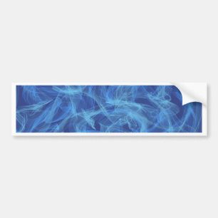 Adesivo Para Carro Fumaça Azul