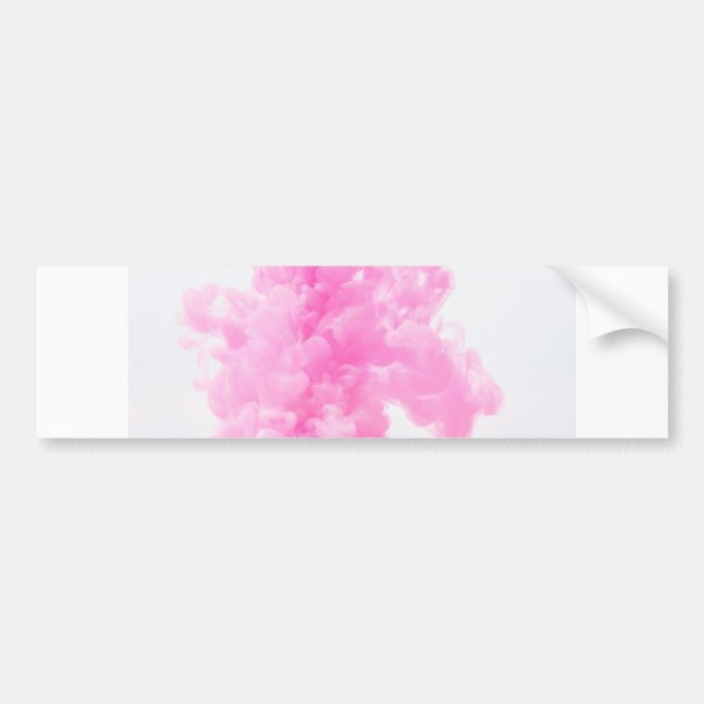 Adesivo Para Carro fumaça rosa (Frente)