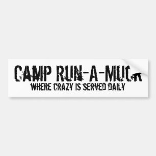 Adesivo Para Carro Funcionamento-UM-Estrume do acampamento