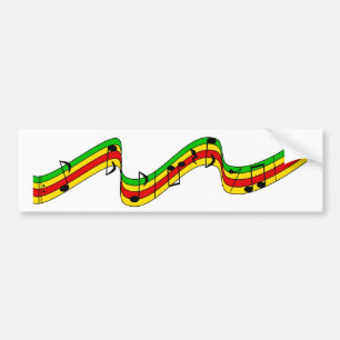 Adesivo Para Carro Funcionarios da música de Rasta