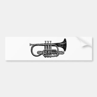 Adesivo Para Carro Funda seu chifre: Instrumento musical do cartucho