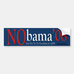 Adesivo Para Carro Fundo do azul de NObama