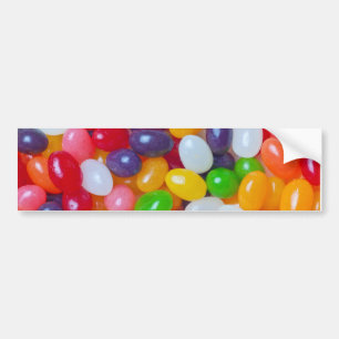 Adesivo Para Carro Fundo dos Jellybeans - feijões de geléia da pás