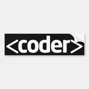 Adesivo Para Carro Fundo Preto do Coder