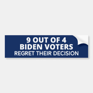 Adesivo Para Carro Funny Biden