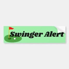 Adesivo Para Carro Funny Golf Swinger Sticker