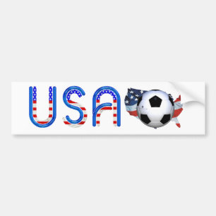 Adesivo Para Carro Futebol SUPERIOR EUA